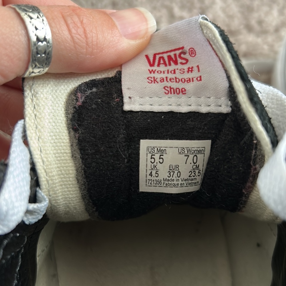 Vans Classic Sk8-Hi High Tops - Picture 8 of 9